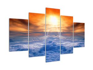 Moderne slike - sunce iznad oblaka